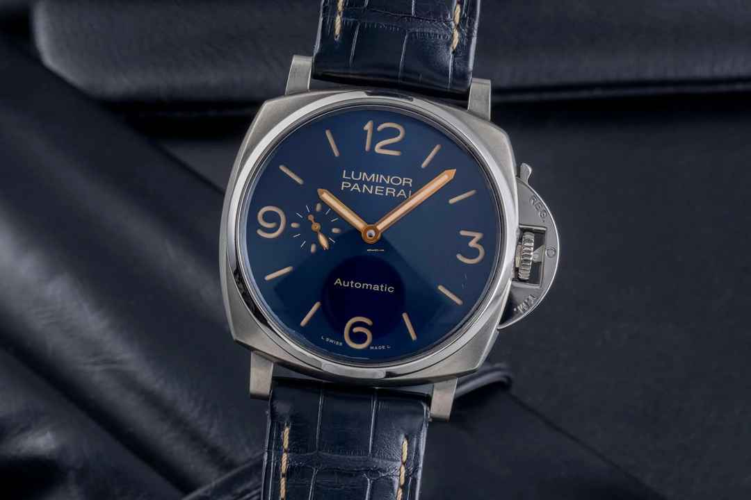  Panerai Luminor Due Titan Automatik Herrenuhr Ref. PAM00729 Box & Papiere 2018 