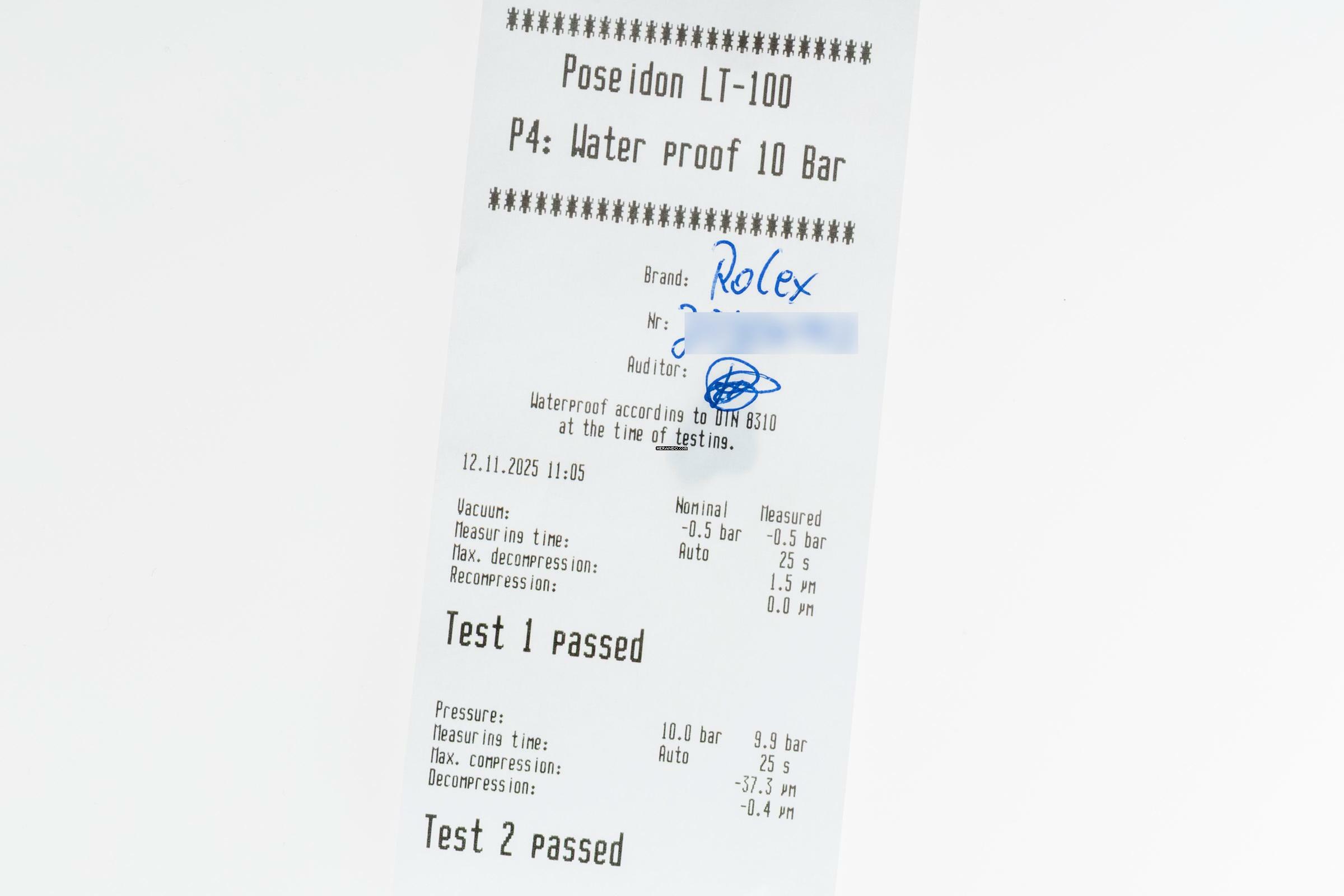 Thumbnail von Rolex Submariner (No Date) Stahl Automatik Herrenuhr Ref. 124060 Box & Papiere 2025