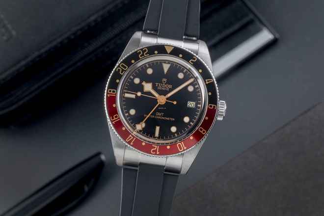  Tudor Black Bay GMT Stahl Automatik Herrenuhr Ref. 7939G1A0NRU B&P 2024 