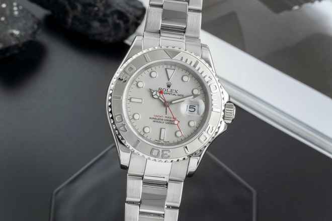  Rolex Yacht-Master 40 Oyster Stahl Platin Automatik Herren Ref. 16622 Z-Serie 