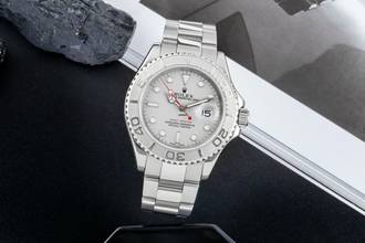 Thumbnail von Rolex Yacht-Master 40 Oyster Stahl Platin Automatik Herren Ref. 16622 Z-Serie