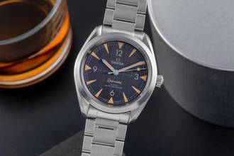Thumbnail von Omega Seamaster Railmaster Stahl Automatik Herrenuhr Ref. 220.10.40.20.01.001 B&P 2023