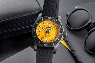 Thumbnail von Breitling Superocean 46 Automatik 46 Black Steel Herrenuhr Ref. M17368 B&P