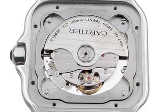 Thumbnail von Cartier Santos de Cartier Stahl Automatik Herrenuhr Ref. WSSA0009