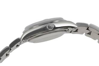 Thumbnail von Rolex Oyster Perpetual Date 34 White Dial Stahl Automatik Herrenuhr Ref. 15200 Papiere 1996