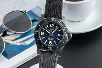 Thumbnail von Breitling Superocean 46 Automatik 46 Black Steel Herrenuhr Ref. M17368B71B1S1