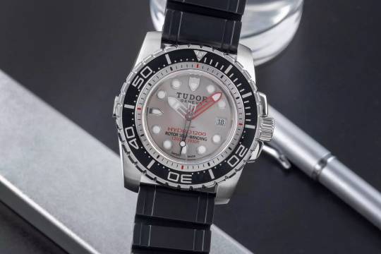  Tudor Hydronaut Hydro 1200 Stahl Automatik Herrenuhr Ref. 25000 Papiere 2014 