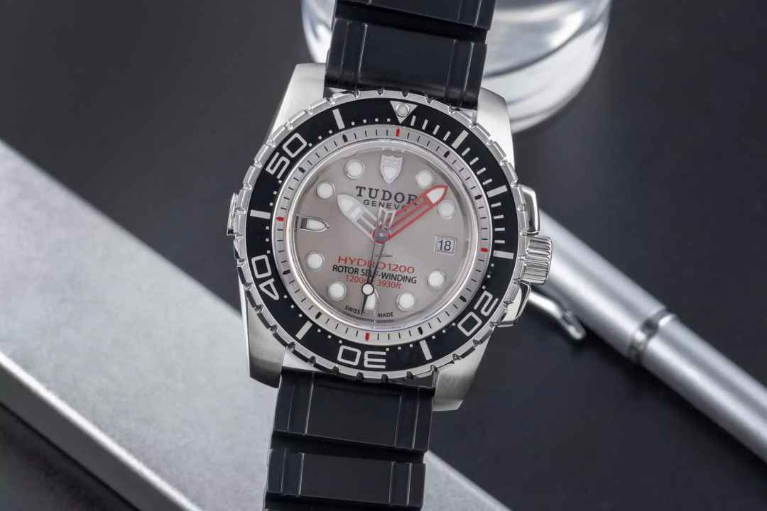  Tudor Hydronaut Hydro 1200 Stahl Automatik Herrenuhr Ref. 25000 Papiere 2014 