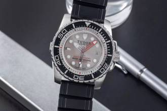 Thumbnail von Tudor Hydronaut Hydro 1200 Stahl Automatik Herrenuhr Ref. 25000 Papiere 2014
