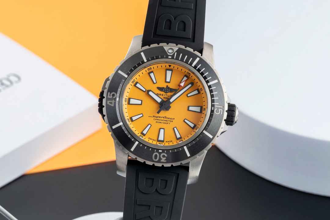  Breitling Superocean 48 Titan Automatik E17369 Box & Papiere 