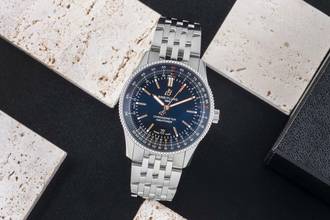 Thumbnail von Breitling Navitimer 41 Edelstahl Automatik Herrenuhr Ref. A17326241B1A1 B&P