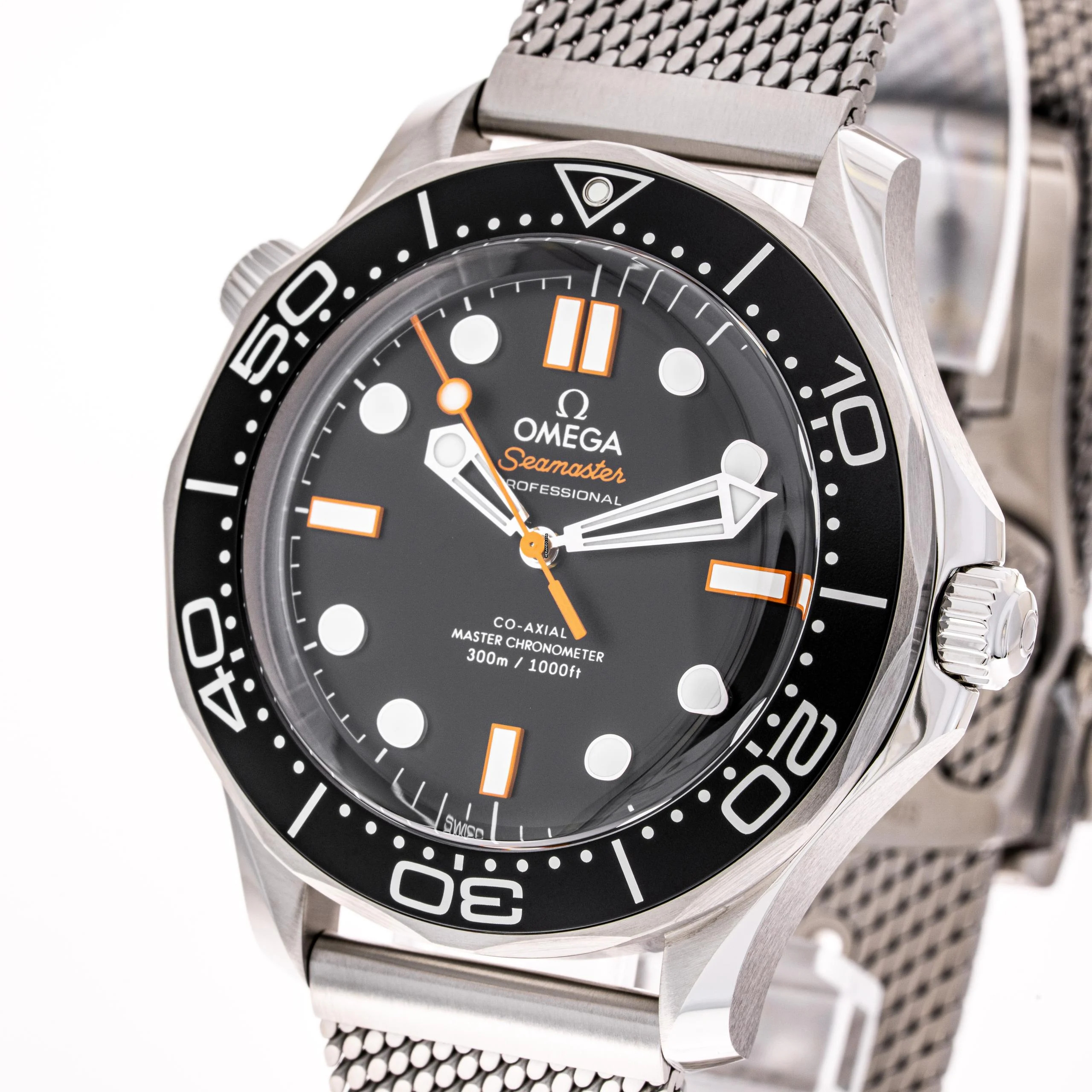  Omega Seamaster Diver 300 M Orange – 210.30.42.20.01.018 – NEW &amp; Unworn – 11/2025 Full Set 