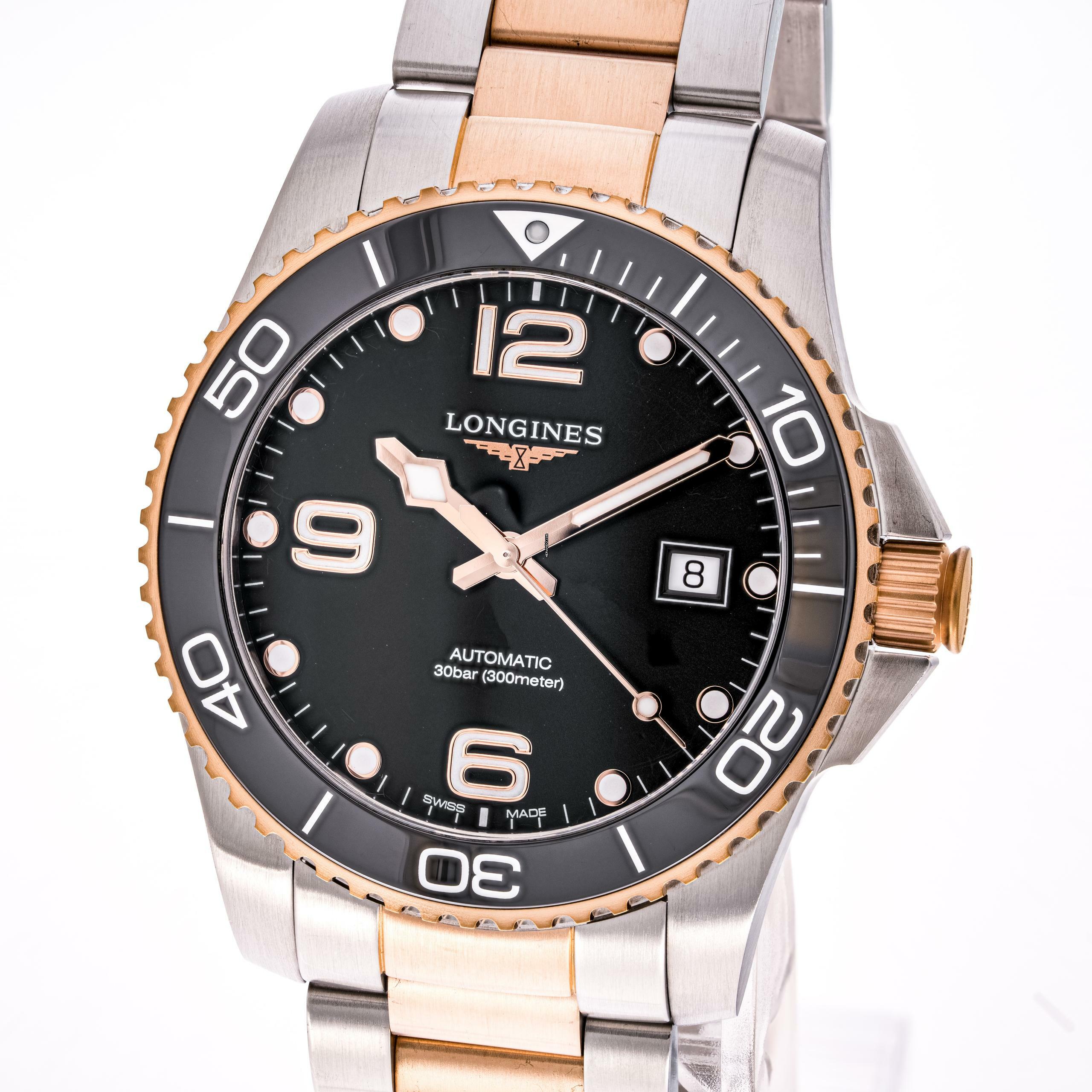  Longines HydroConquest 41 – L3.781.3.58.7 – like NEW – 2021 Full Set 