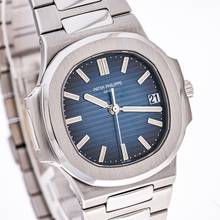 Thumbnail von Patek Philippe Nautilus Blue 38 – 5800/1A-001 – like NEW – 2008 Full Set