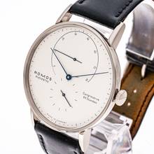 Thumbnail von NOMOS Lambda Whitegold 42 – 933 – like NEW – 2019 Full Set