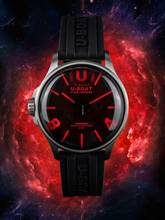 Thumbnail von U-Boat 9305 Darkmoon SS Red Glass Herrenuhr 40mm 5ATM