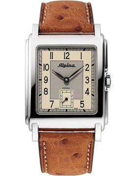  Alpina AL-530SAC3C6 Heritage Carree Automatik Herrenuhr 33mm 3ATM 