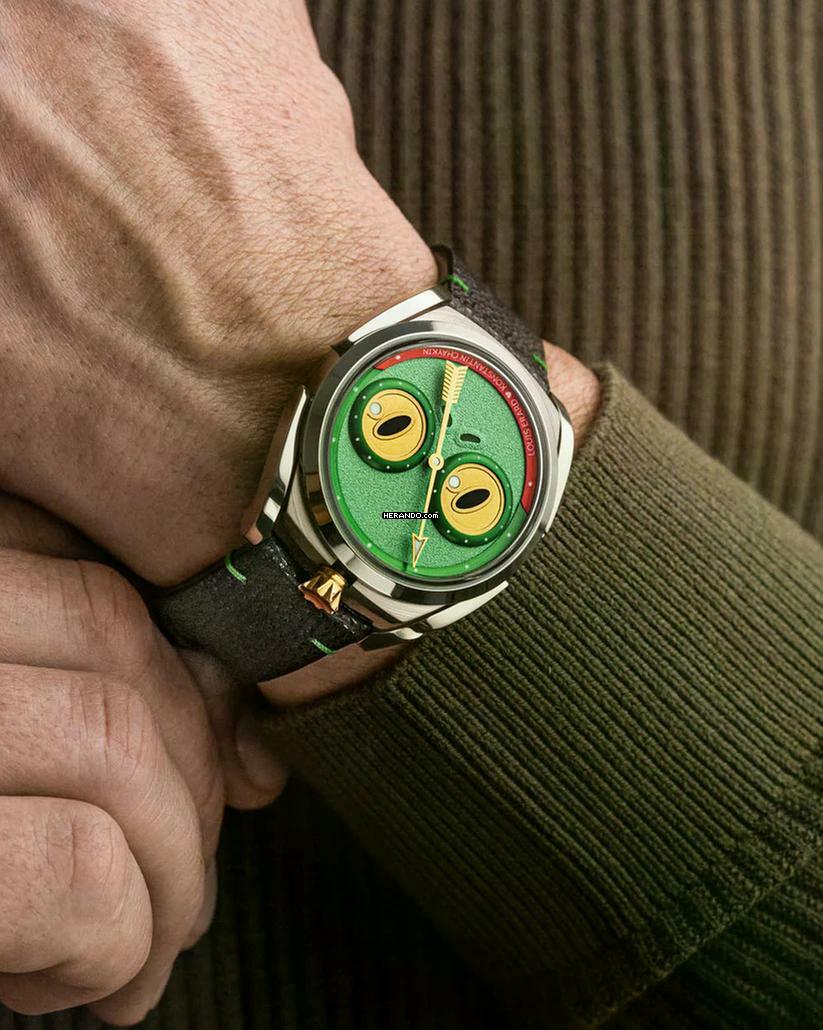Thumbnail von Louis Erard X Konstantin Chaykin Unfrogettable green Limited Edition