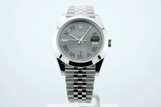 Thumbnail von Rolex Datejust 41 Wimbledon Dial Jubilee - Unworn - With Box And Papers - 126300 2022