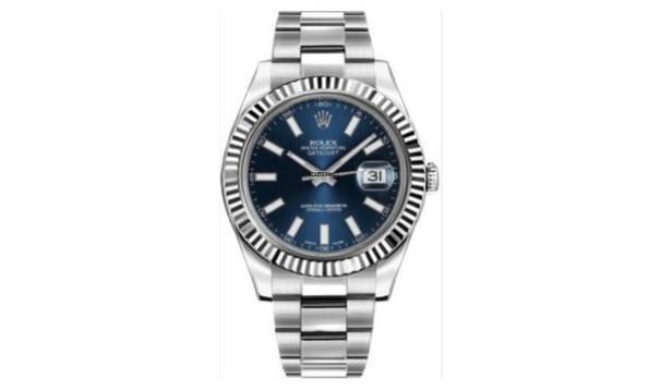  Rolex Datejust II Blue Dial - With Box And Papers - 116334 2016 