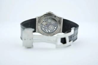 Thumbnail von Hublot Classic Fusion Ultra-Thin Skeleton 45MM Titanium Like New 515.NX.0170.LR