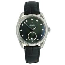 Thumbnail von Omega Seamaster Aqua Terra 150m Co-axial Master Chronome Full Set Green Diamonds Like New