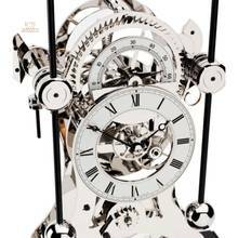 Thumbnail von The Navigator – Rhodinierte 8-Tage-Tischuhr