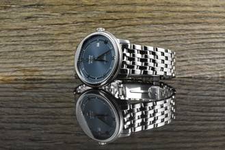 Thumbnail von Omega De Ville Prestige Co-Axial 39.5MM Vintage Blue Automatik B&P