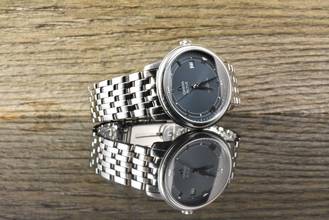 Thumbnail von Omega De Ville Prestige Co-Axial 39.5MM Vintage Blue Automatik B&P