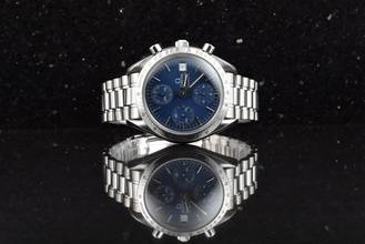 Thumbnail von Omega Speedmaster Date 39 Automatic 35118000 Blue Dial Vintage 1994