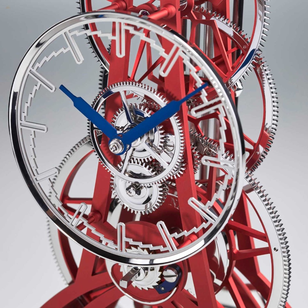 Thumbnail von NT 8 GT – Rote Design-Tischuhr