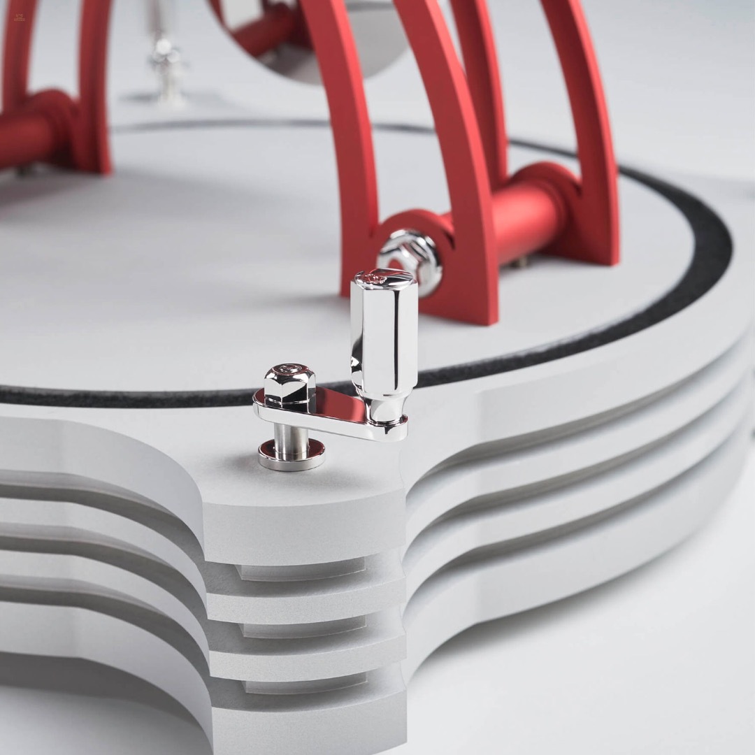 Thumbnail von NT 8 GT – Rote Design-Tischuhr