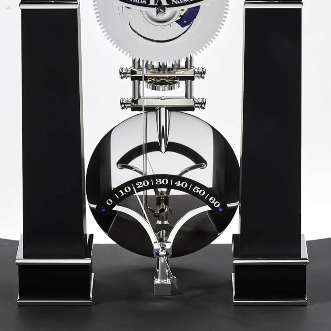 Thumbnail von NT 6 „La brillante“ – Design-Tischuhr mit Skelettwerk