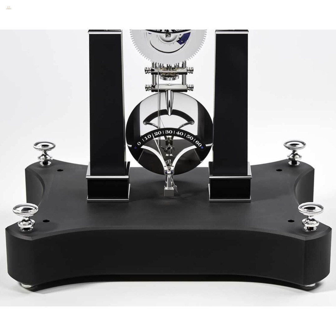 Thumbnail von NT 6 „La brillante“ – Design-Tischuhr mit Skelettwerk