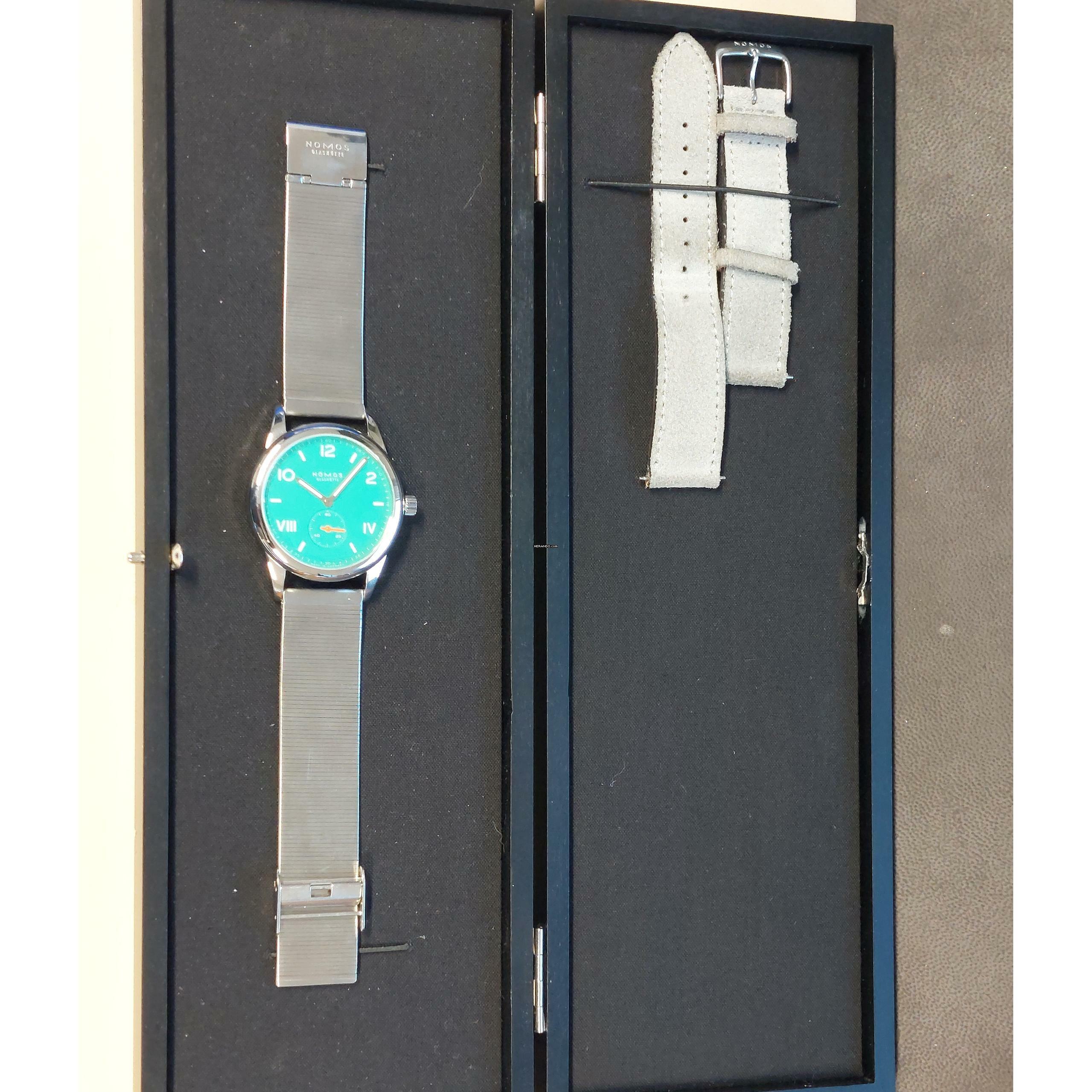 Thumbnail von NOMOS Club Campus 38 Electric Green Full set