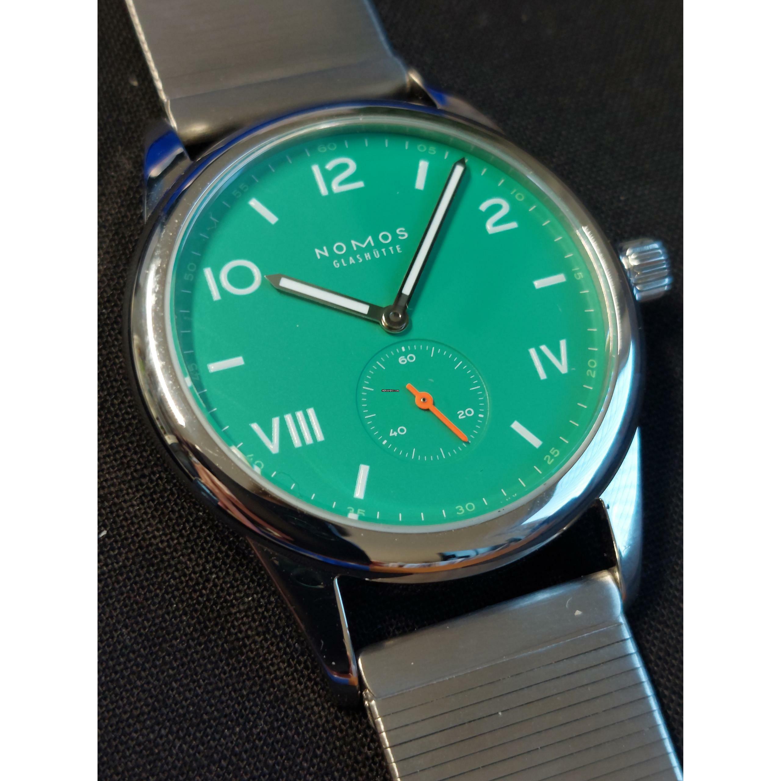 Thumbnail von NOMOS Club Campus 38 Electric Green Full set