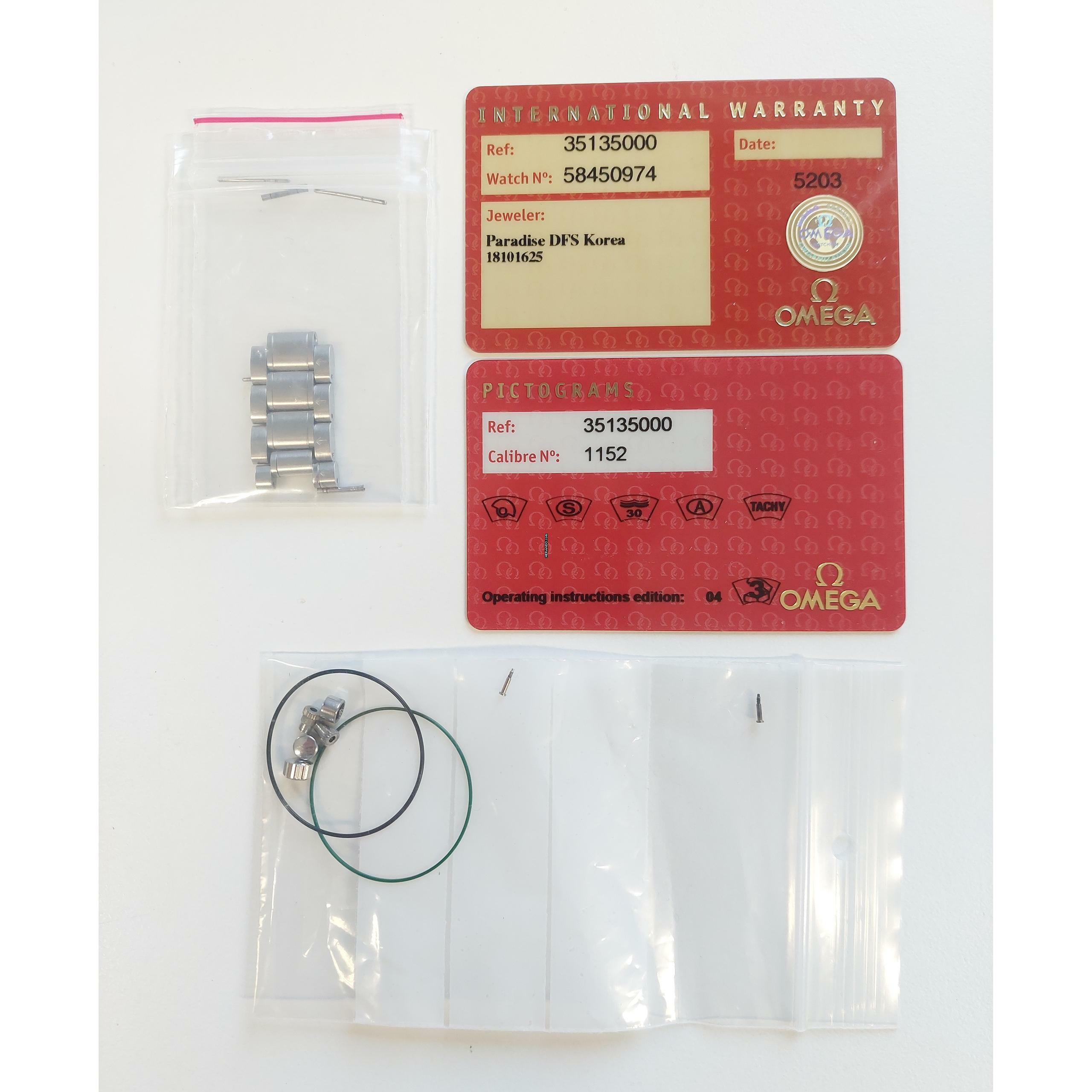 Thumbnail von Omega Speedmaster Date With papers