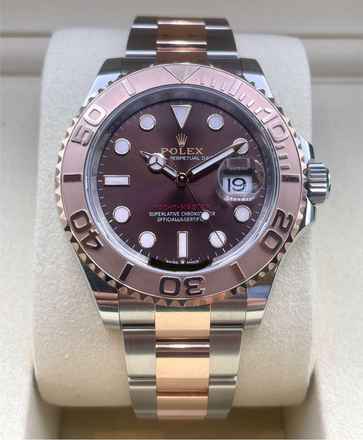  Rolex Yacht-Master 40 Steel/Rose Chocolate Dial NEW,UNWORN 11/2025 FULL SET+First buying receipt Lc Austria 
