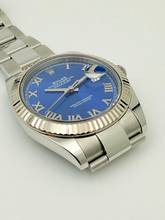 Thumbnail von Rolex Datejust 41 Blue dial top condition Full Set 2021 Austria