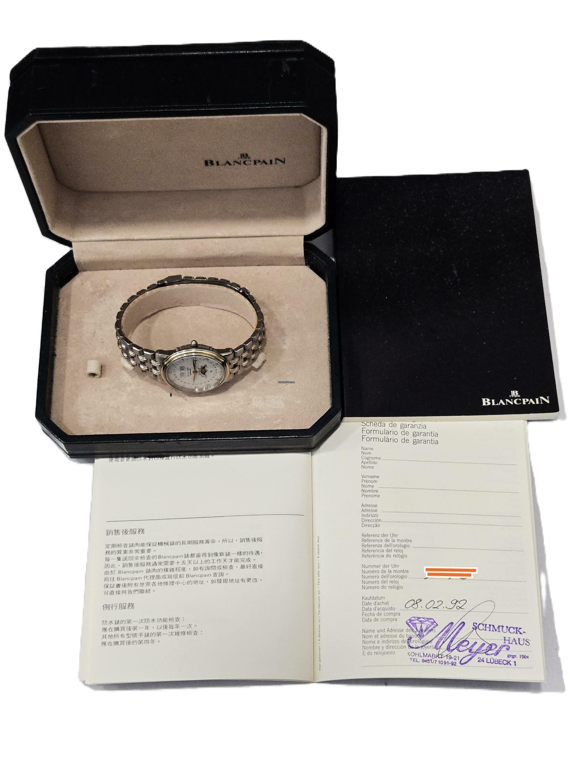 Thumbnail von Blancpain Villeret Rare 34mm Full Set Automatic