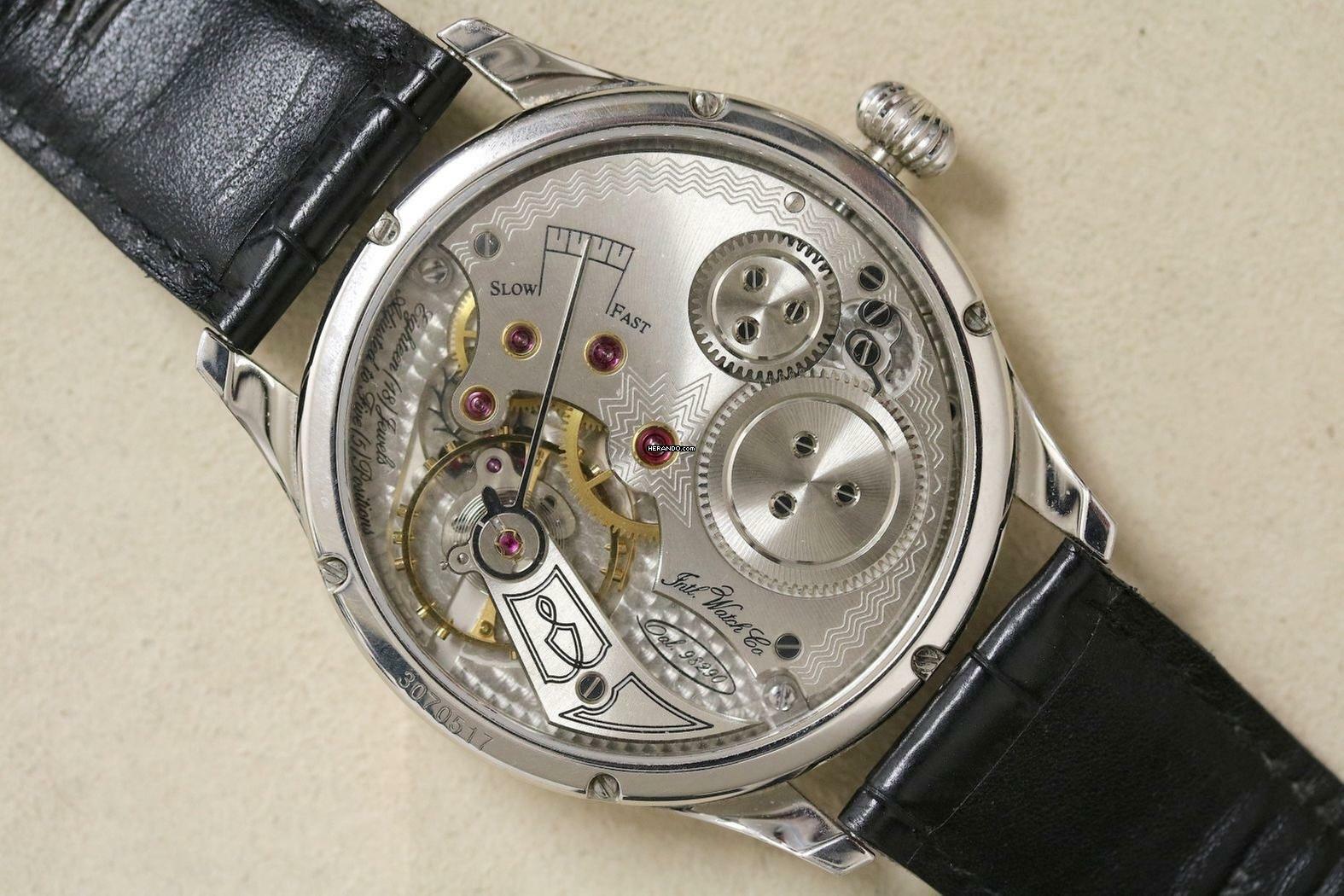 Thumbnail von IWC Portugieser Handaufzug F.a. Jones Portuguese Limited Edition 80/500 PLATINUM