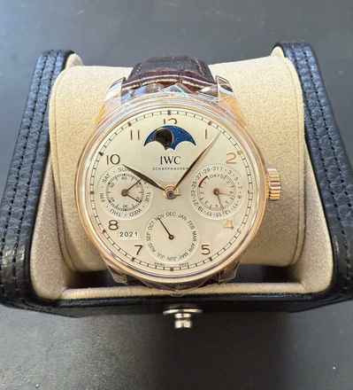  IWC Portugieser Ewiger Kalender Portuguese Perpetual Calendar Full Set unworn / vollverklebt 