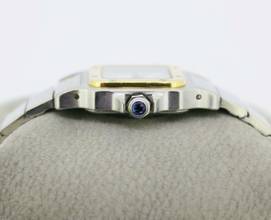 Thumbnail von Cartier Santos Automatik Stahl/Gold