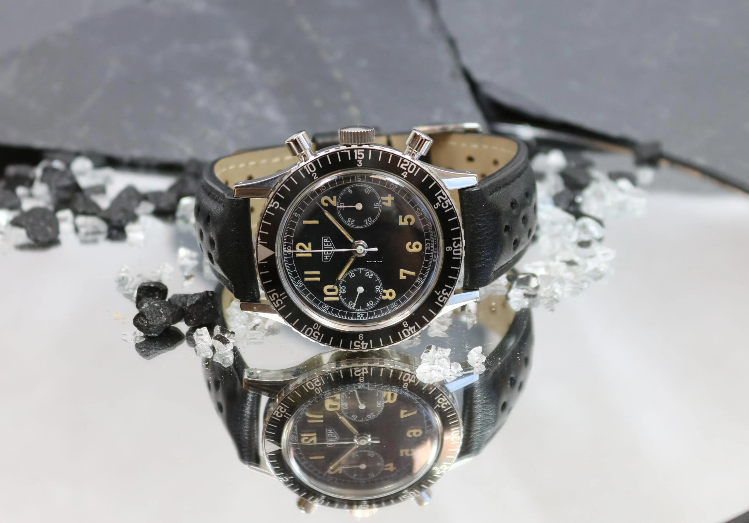 Thumbnail von Heuer Chronograph Valjoux 23 vintage