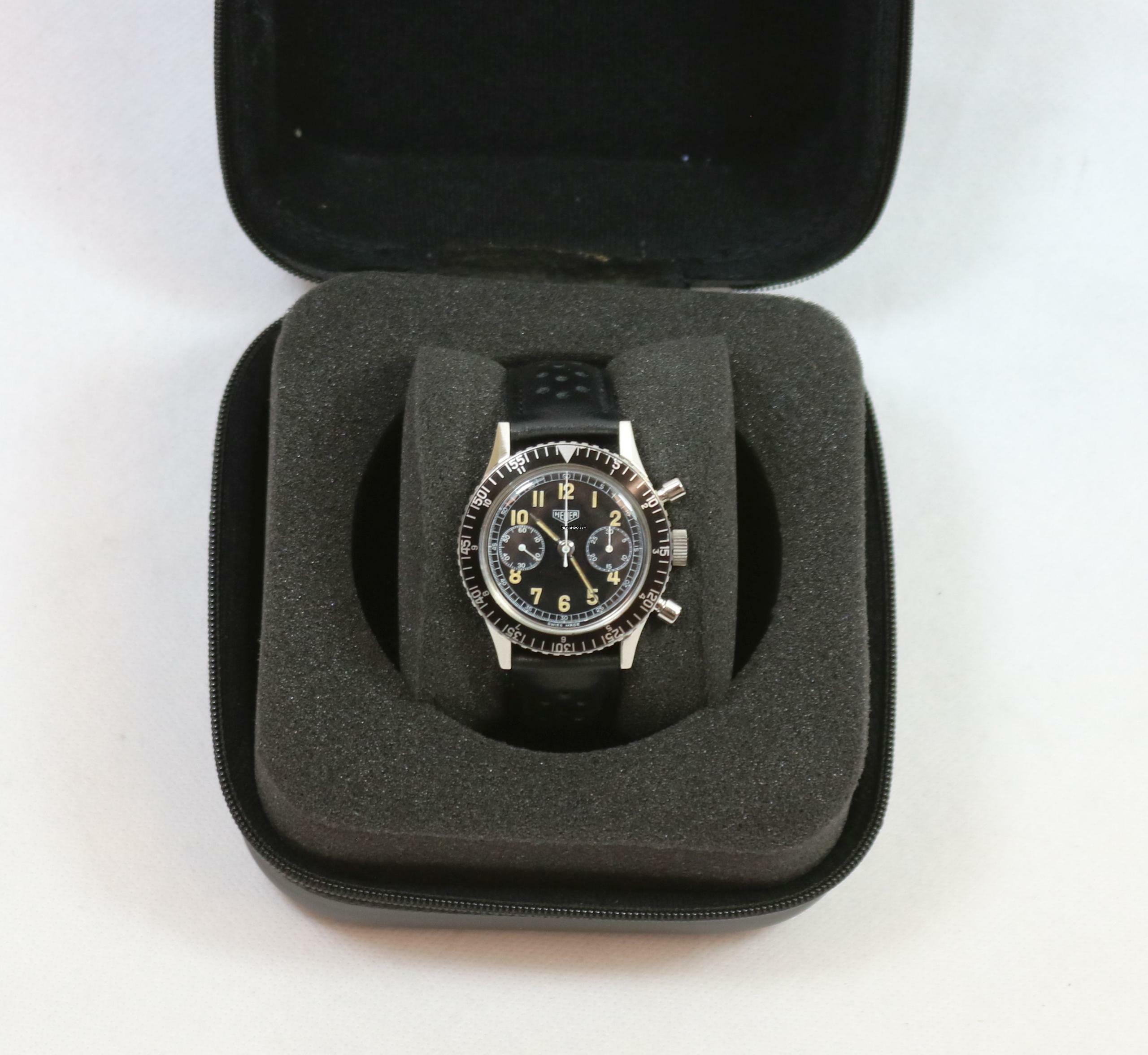 Thumbnail von Heuer Chronograph Valjoux 23 vintage