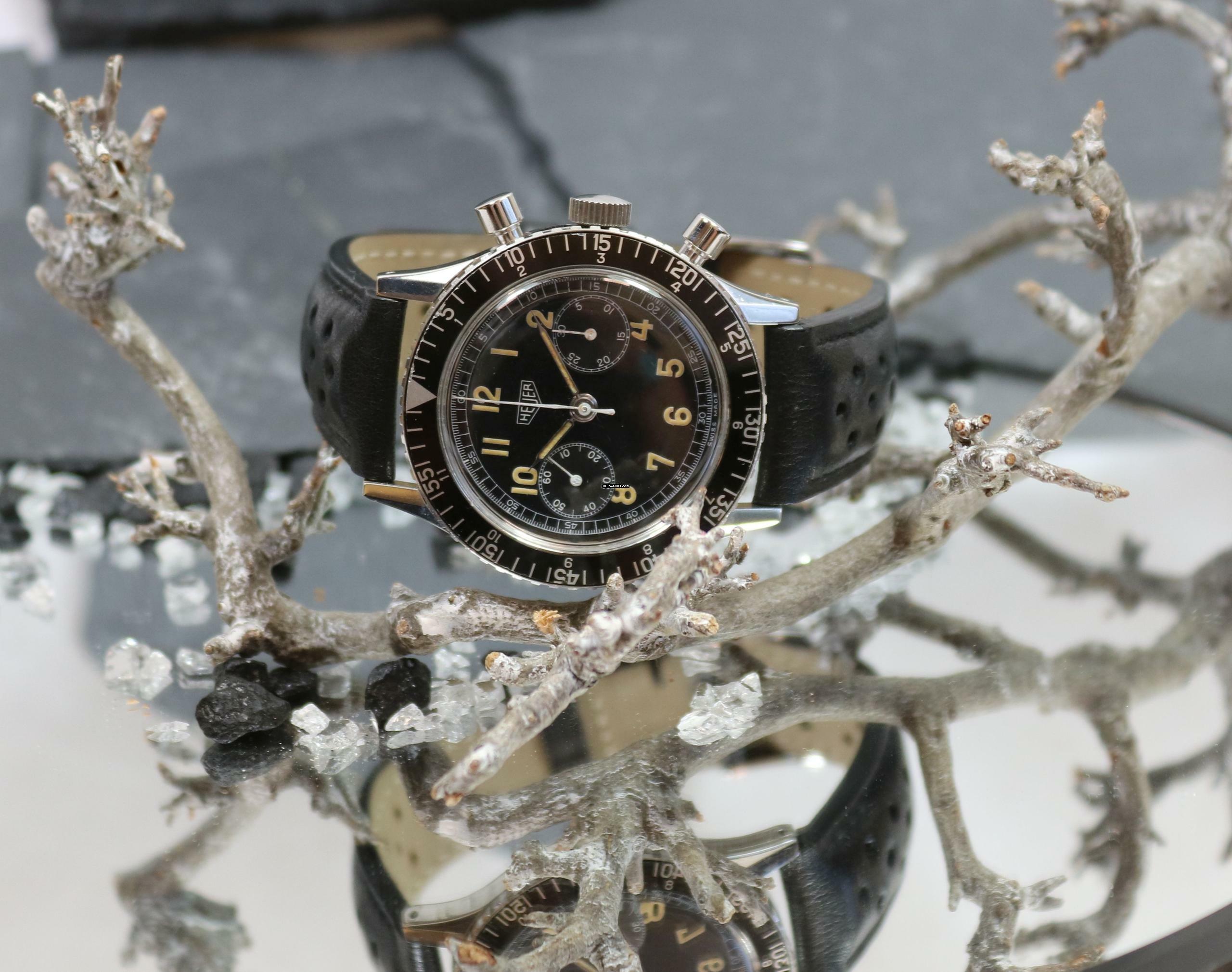 Thumbnail von Heuer Chronograph Valjoux 23 vintage