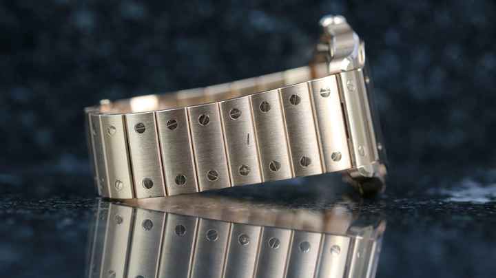  Cartier Santos De Cartier Skeleton Rosé - Good Condition - First Invoice - Fullset - 2023 