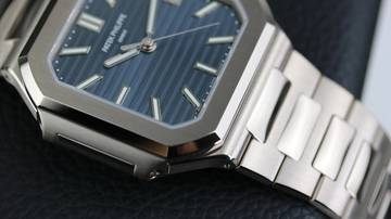 Thumbnail von Patek Philippe Cubitus Whitegold - Blue - New Model - New - Fullset - 09/2025