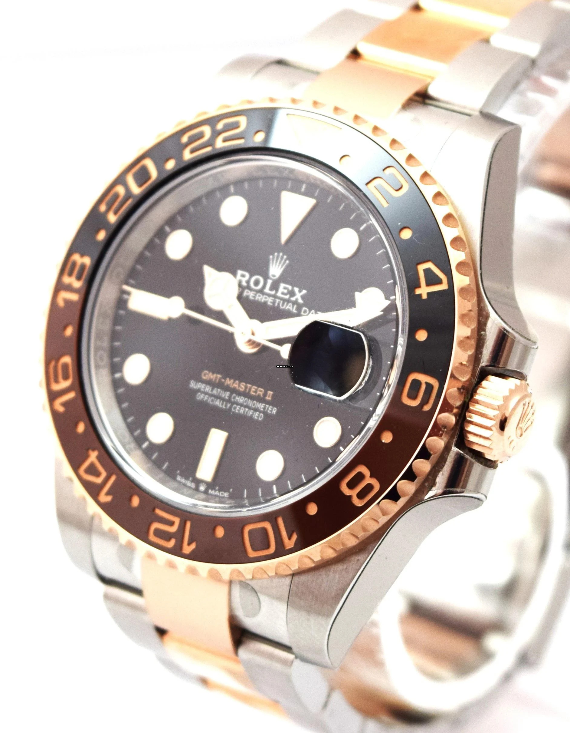 Thumbnail von Rolex GMT-Master II Rootbeer Full-Set inkl. Folien