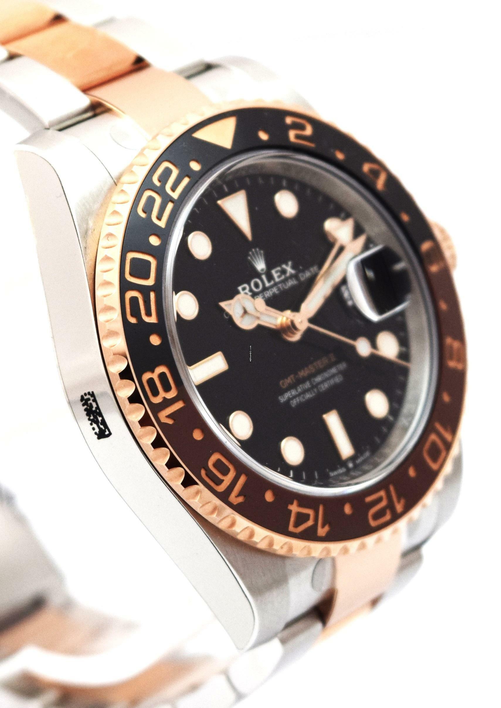 Thumbnail von Rolex GMT-Master II Rootbeer Full-Set inkl. Folien